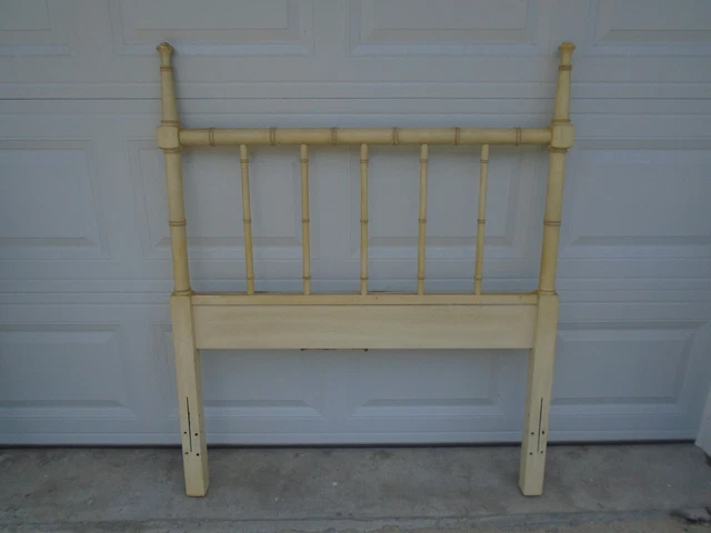 Poster TWIN Faux Bamboo Size Headboard Henry Link Bali Hai Spindles Glam Boho Poster TWIN Faux Bamboo Size Headboard Henry Link Bali Hai Spindles Glam Boho