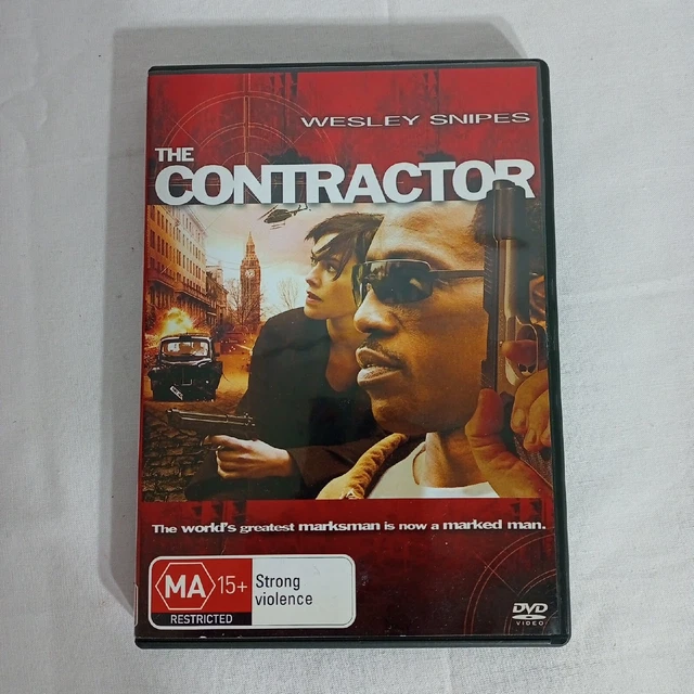 The Contractor Movie DVD Region 4 AUS Free Post - Action Wesley Snipes