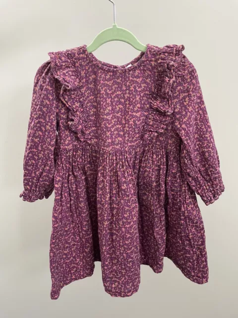 Burgundy/Maroon/Purple Girls Dress Size 3