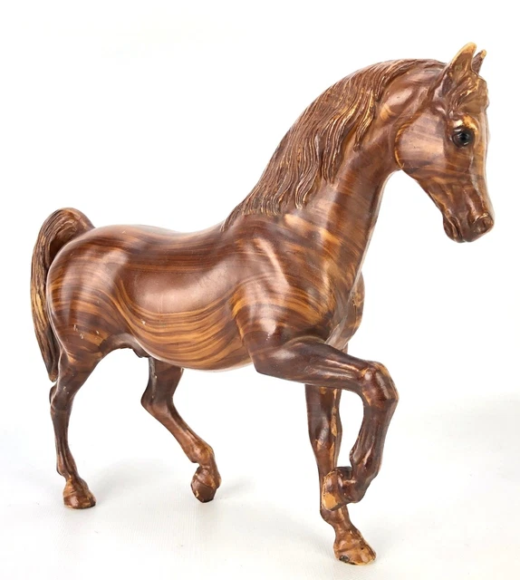 VTG BREYER HORSE WOODGRAIN FAMILY ARABIAN STALLION Vintage Old Toy Hard Plastic