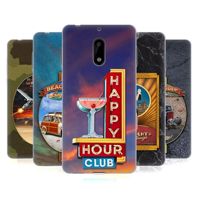 Official Larry Grossman Retro Collection Soft Gel Case For Nokia Phones 1