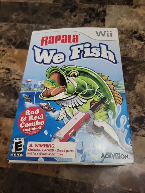 Wii Fishing Games With Rod FOR SALE! - PicClick