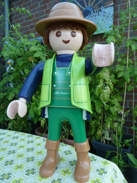 PLAYMOBIL XXL GÄRTNER Dekofigur Werbefigur Sondermodell 2020 Lechuza ca