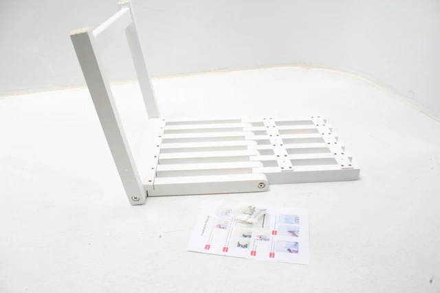 CALEPTONG Wall Mounted Entryway Stool Shower Bench Wood Folding Shower Seat