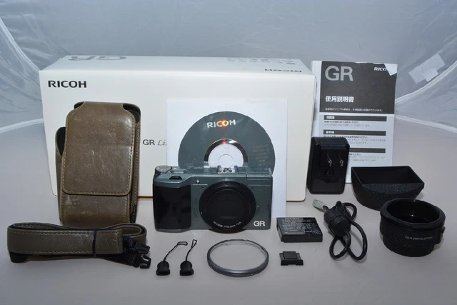 RICOH GR Limited Edition 【Shutter count:2,237】Near Mint in BOX From JAPAN Seller