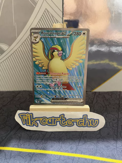 Pokemon Card Rocarnage Ex 217/197 EV03 Obsidian Flames