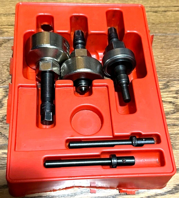 SNAP ON TOOLS Puller Installer Power Steering Alternator Pulley Set Lot