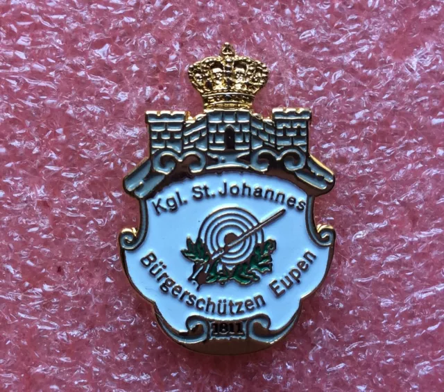 T22 Pins CLUB TIR A L ARC Kgl St JOHANNES BURGERSHUTZEN Archery Lapel Pin Badge