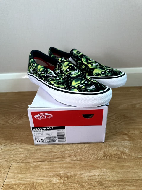 SUPREME X VANS Skull Pile Slip-On Pro UK10.5 US11.5 EU45 Brand New £349.00  - PicClick UK