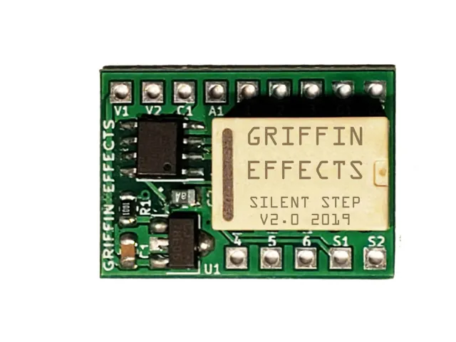 Griffin Effects Silent Step True Bypass Relay Module for DOD Boss Ibanez Project