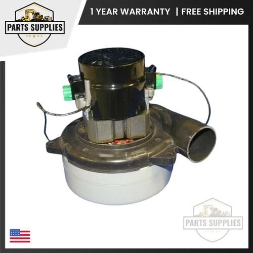 S591P Vacuum Motor for Pacific Floor Care 2 Stage 120V AC