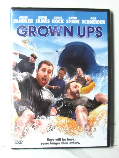 Grown Ups (Dvd) Adam Sandler, New/Sealed *Torn Shrink Wrap* Free Shipping