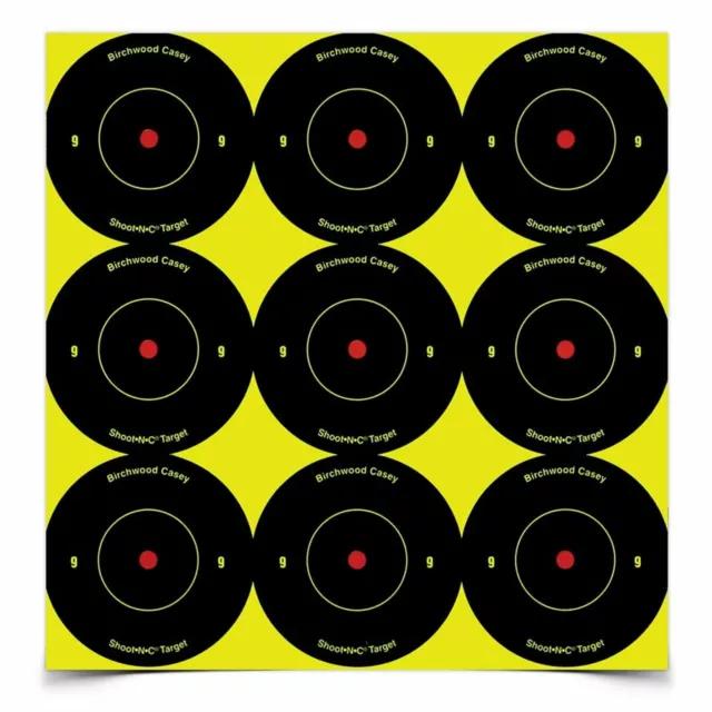 Shoot N C  REACTIVE Targets 2" Pack of 108 Birchwood Casey Shoot NC