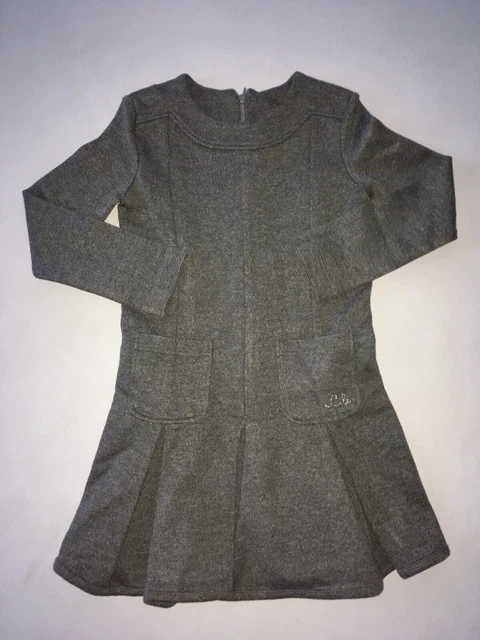 Ensemble Fille Lili Gaufrette – Tee-shirt + Jupe + Leggings Orange Taille 2 Ans – Comme Neuf