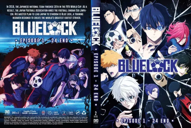 DVD BLUELOCK 藍色監獄 VOL.1-24 END English Dubbed All Region +