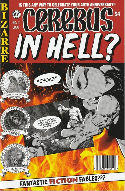 Cerebus In Hell? #1-4  (2017) - First Printing - Aardvark-Vanaheim - VF+/NM