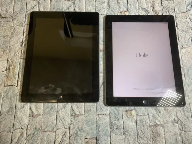 Apple iPad 2 - Lot of 2 w/ Cord Fast Shipping ,iCloud