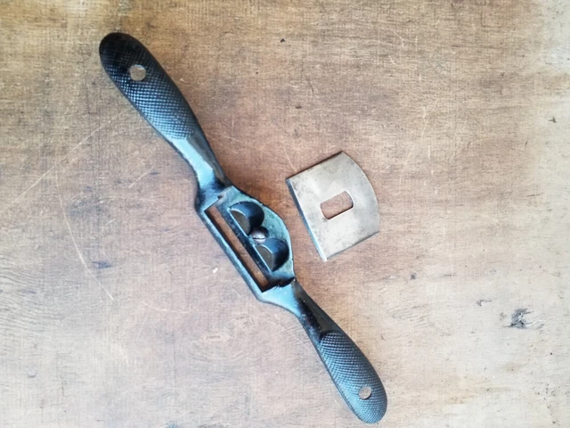 Vintage Stanley No 51 Spoke Shave Flat Bottom **Spares or repair** 9