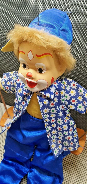 Figurine Clown Sur Balançoire 60 Cm – Céramique Multicolore – Déco Maison Joyeuse