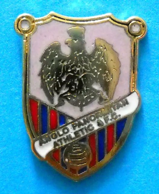 Distintivo Spilla Pin Badge - Anglo Panormitan Calcio Palermo - 125 - Sicilia