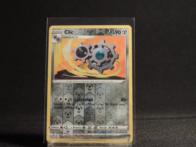Carte Pokémon Clic 124/195 HOLO REVERSE PEU COMMUNE  FR