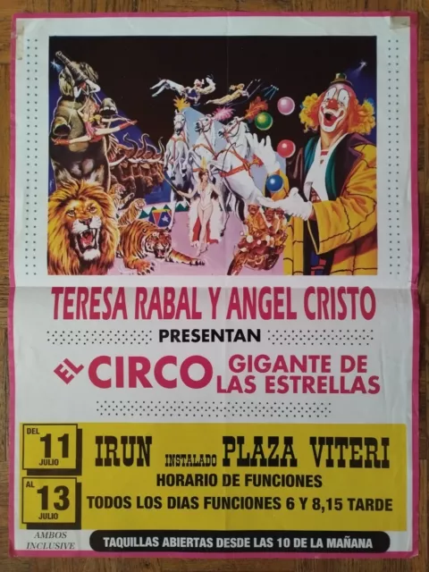 affiche cirque