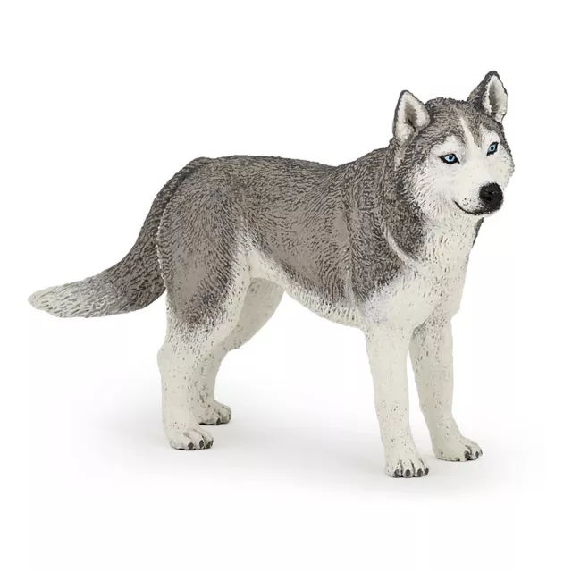 PAPO Dog and Cat Companions Siberian Husky Toy Figure