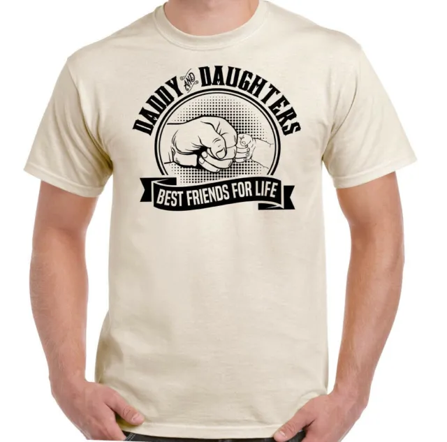 Daddy & Daughters T-Shirt  Best Friends For Life Mens Funny Father's Day Dad