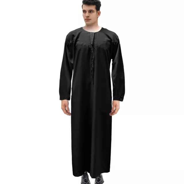 Luxury Colour UAE Saudi Thobe Jubba Mens Ramadan Eid Umrah Hajj Islamic