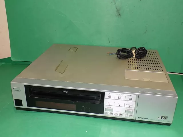 JVC HR-D140 EK  Front Loader VCR VHS VIDEO CASSETTE RECORDER Vintage Made UK