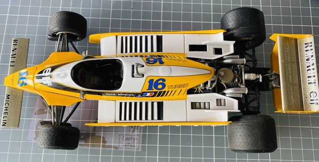 EXOTO 1:18 RENAULT RE20, 1.5 litre turbo, 1980, Rene Arnoux