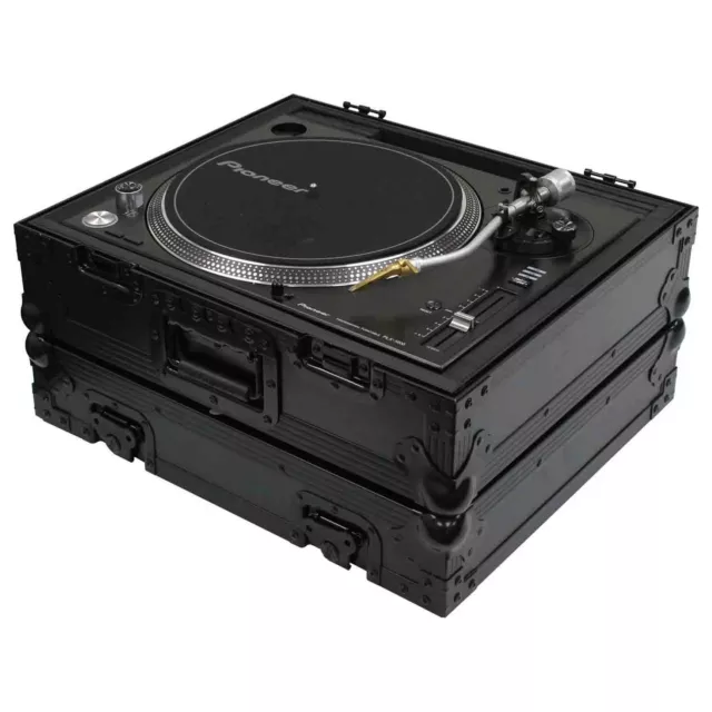 Odyssey FZ1200BL, Universal Black Turntable Flight Case