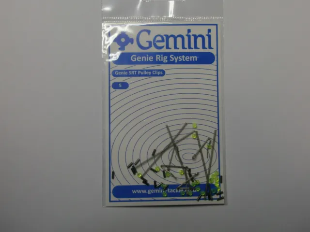 Gemini Genie SRT Poulie Pinces 5pcs Mer Pêche Matériel