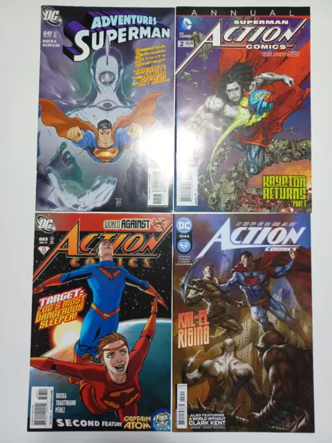 Superman Adventures #641, Action Comics #883 #1044 Annual #2 Lot of 4 DC Comics!