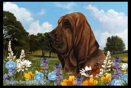 Summer Floor Mat - Bloodhound 39073