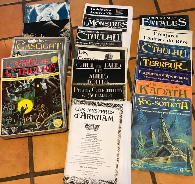 L’Appel De Cthulhu – Retour à Dunwich – Descartes – Jeu De Rôle