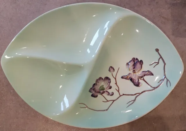 Vintage Carleton Ware Australian Magnolia - Mint Green & Purple