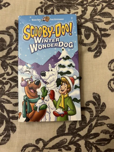 SCOOBY DOO WINTER Wonderdog VHS Video Tape Warner Bros Movie $9.99 ...