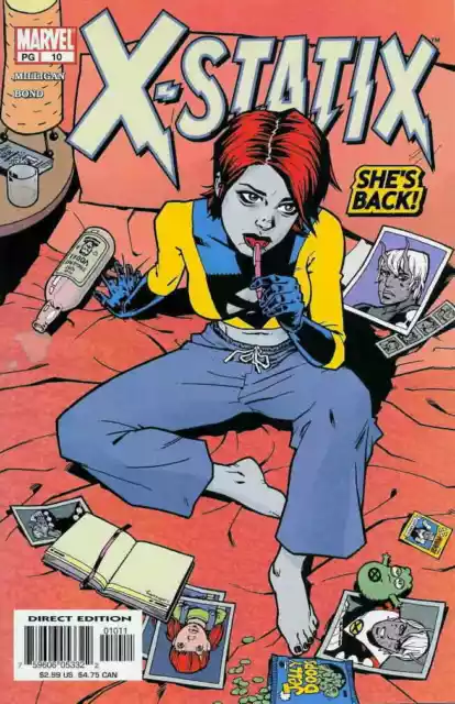 X-Statix Xstatix #10 Marvel Comics June Jun 2003 (VFNM)