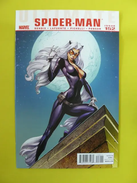 Ultimate Spider-Man #152 - J Scott Campbell Black Cat Cover - NM- - Marvel
