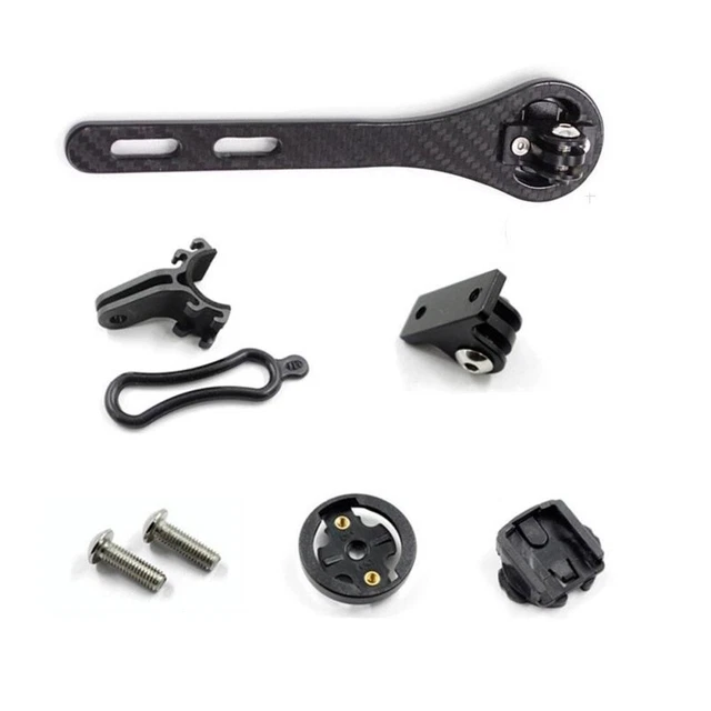 Carbon Bike GPS Computer Mount Holder For Integrated Handlebar Garmin Bryton