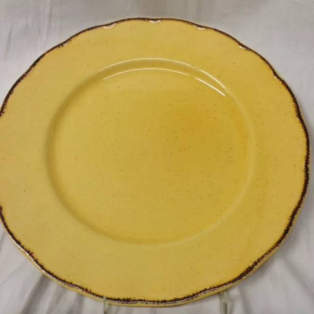 Grindley England Colonial Classics Dinner Plate 10 1/2" Yellow Butterscotch