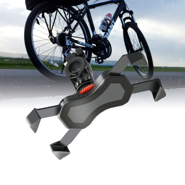 Support Vélo Parapluie Pour Téléphone Aghoer - 2 Pièces Noir/Rose