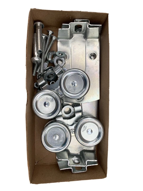 Stanley National Hardware N183-905 5047 Box Rail Hanger  Zinc plated, 1 Pair NOS