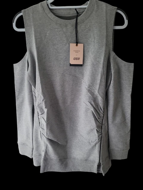 NUEVO con etiquetas Mamás y PAPAS Suéter de Enfermería - Talla 10 - Cremallera Frontal ** Precio de venta sugerido por el fabricante £29