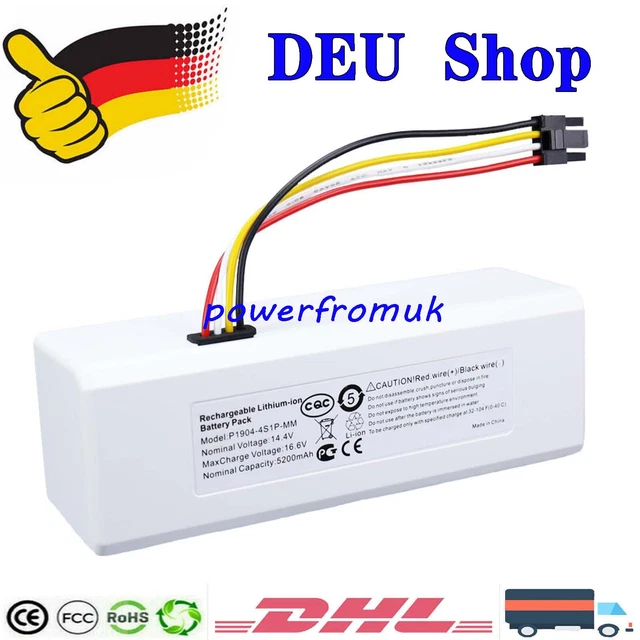 BATTERIA P1904-4S1P-MM PER Xiaomi 1C Sweeping Vacuum Cleaner Mijia 1C ...