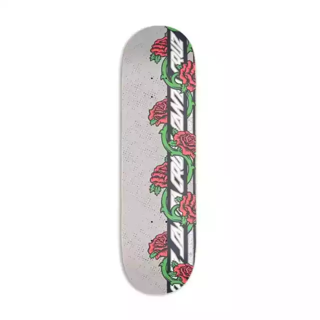 Santa Cruz Dressen Rose Vine 8.5" Everslick Skateboard Deck