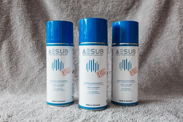 AESUB Scanning spray BLUE 400ml 3 can pack