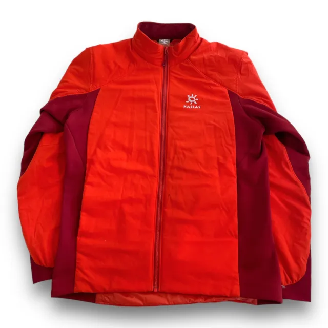 Men's Large - Kailas Jacket Primaloft Insulation Red/Orange