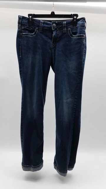 Women's SILVER JEANS Denim Blue Jeans 32/31